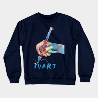 Paintbrush Artist Crewneck Sweatshirt